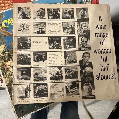 Louis Prima The Call of the Wildest LP Capitol T836 Mono Turquoise Label - Picture 4 of 8