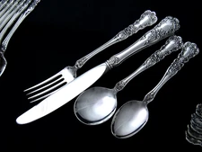 ❤️ BUTTERCUP GORHAM STERLING VICTORIAN 4pC PLACE SIZE  SETTING  UNUSED