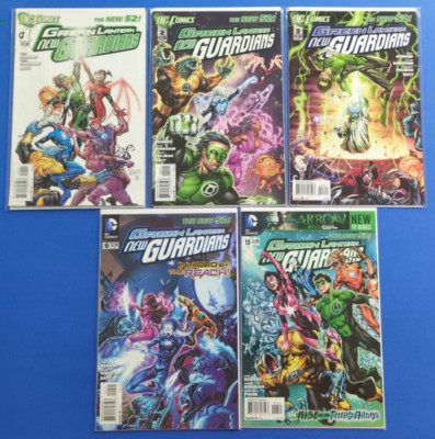 Green Lantern New Guardians #1 2 3 9 13 VG to VF+ Combine Shipping