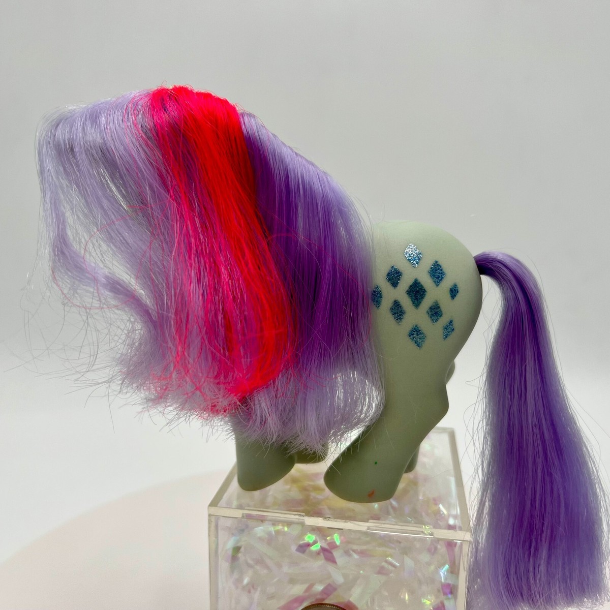 Vintage Toy My Little Pony G1 1984 Unicorn Glitter Diamond