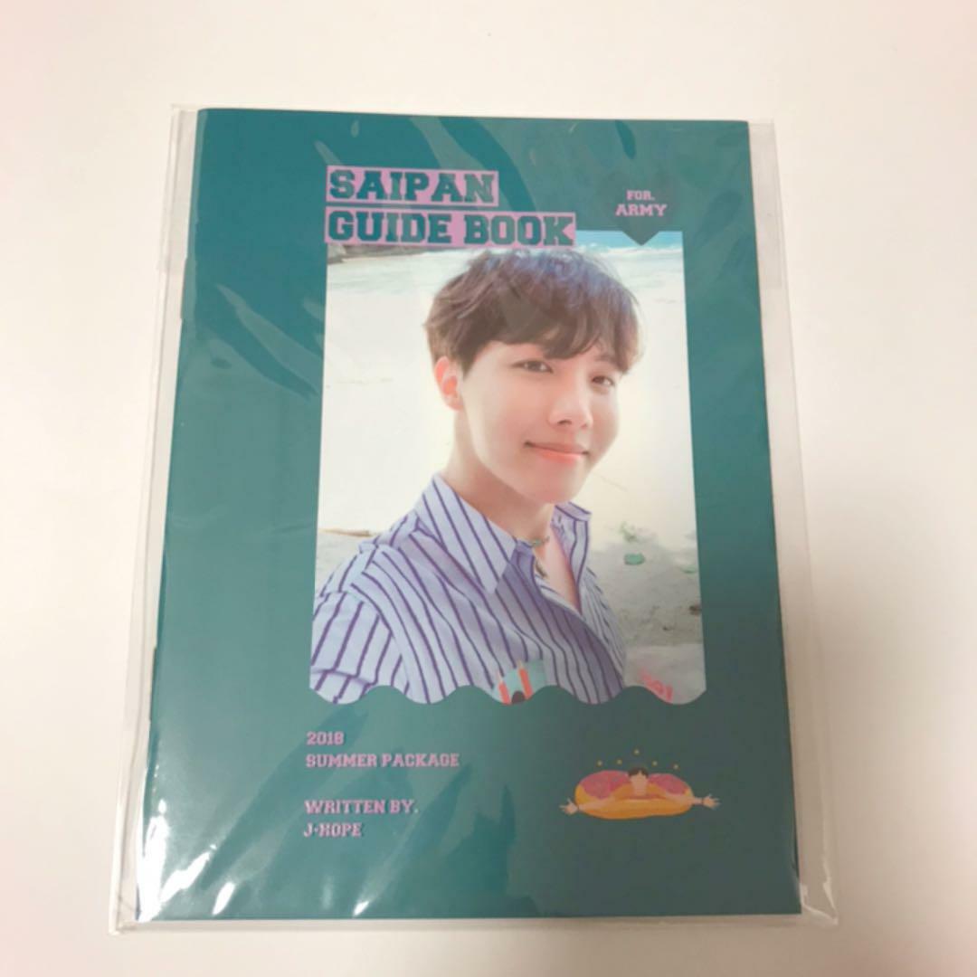 BTS Summer Package J-Hope Hoseok 2018 Saipan Guide Book J-HOPE