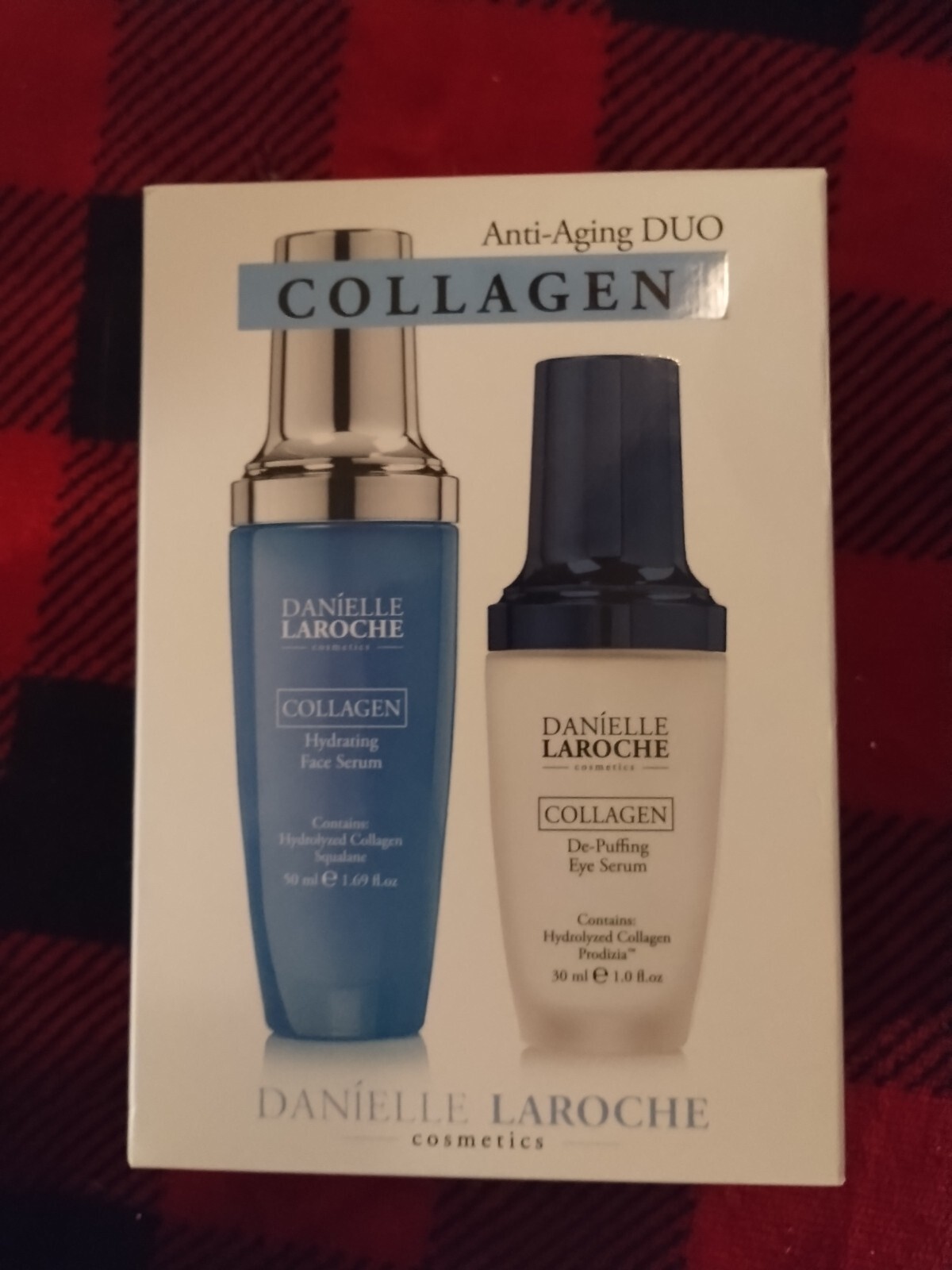 Danielle Laroche Anti Aging Duo Collagen Hydrating Face And De-Puffing Eye Serum