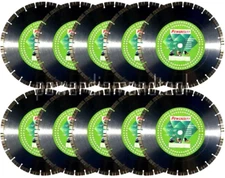 10PK-14" TURBO CONCRETE/MASONRY/STONE.. Husqvarna/Stihl Cut of Saw DIAMOND BLADE