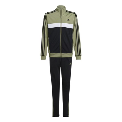 adidas Essentials Tiberio Tracksuit Boys Poly Ventilated Lightweight Zip Regular - Picture 3 of 27