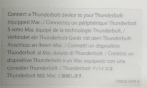 Apple Genuine Thunderbolt Cable (2M) - White - Photo 8/9