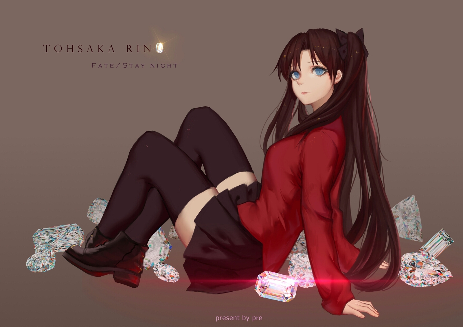 Anime Fate Stay Night Unlimited Blade Works CCG Gaming Desk Mat