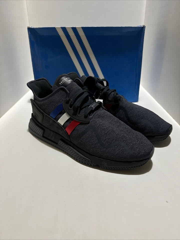 Adidas EQT Cojín ADV Tricolor CQ2378 Negro Carbono Zapatos Para Hombre Talla 13 Foto 2 de 4