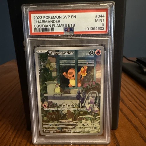 New ListingCharmander 44 Obsidian Flames ETB Full Art Black Star Promo Rare PSA MINT