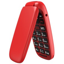 Téléphone Portable Débloqué avec Grandes Touches, Téléphone Portable à Clapet...