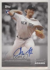 2019 Topps On Demand Black & White Player in Color /10 Chance Adams Auto 1u0