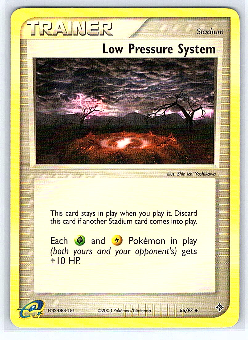 Low Pressure System 86/97 Dragon NM/LP Pokemon Card