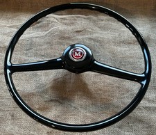 CLASSIC MINI MK1 MORRIS MINI STEERING WHEEL + BAKELITE HORN PUSH / BMC / MOWOG