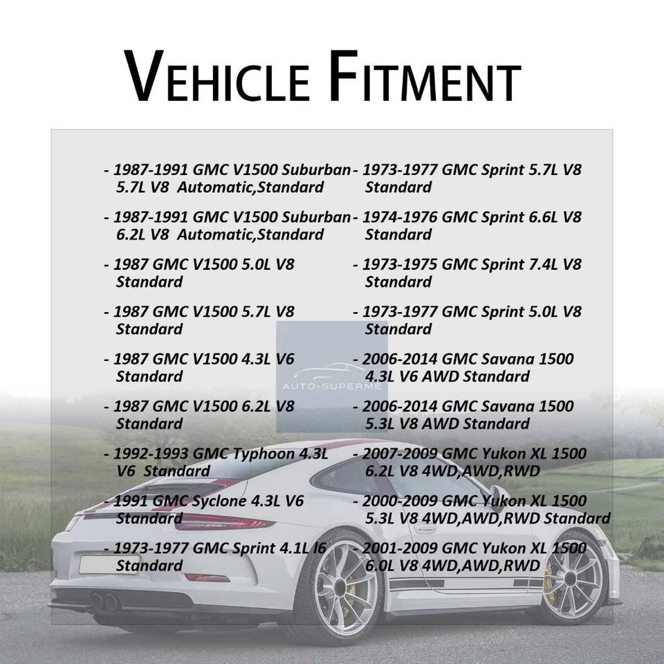 Eje trasero todas las juntas juntas juntas en U GMB para 1988-1990 GMC S15 4,3 L 4x4 Foto 2 de 4