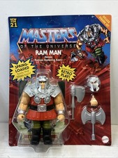 Masters of the Universe Origins Ram-Man Action Figure 2020 Mattel MOTU Retro