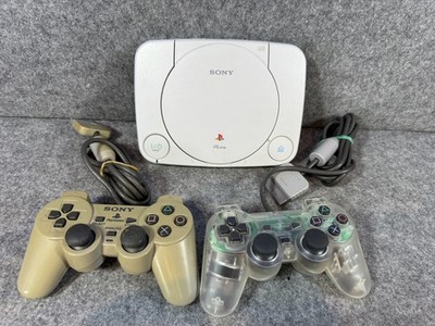 Sony PlayStation PS1 PSOne SCPH-102 Slim Konsole x2 Controller ~ getestet funktioniert