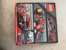 LEGO Racers: Ferrari F1 Fuel Stop 8673 And Lego Motor Race 6714 Includes 2 Sets