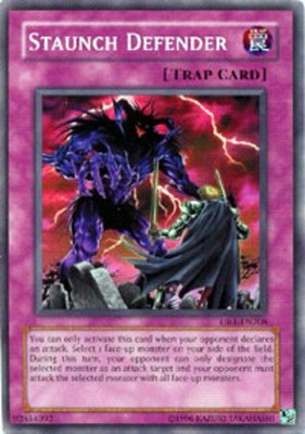 Staunch Defender - DR1-EN208 - Common - Unlimited Edition - Lightly Played