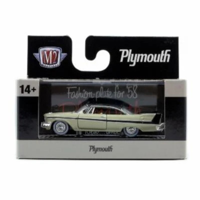 Machines Plymouth Belvedere M2 1958 échelle 1:64 Auto-Thentics sortie 99