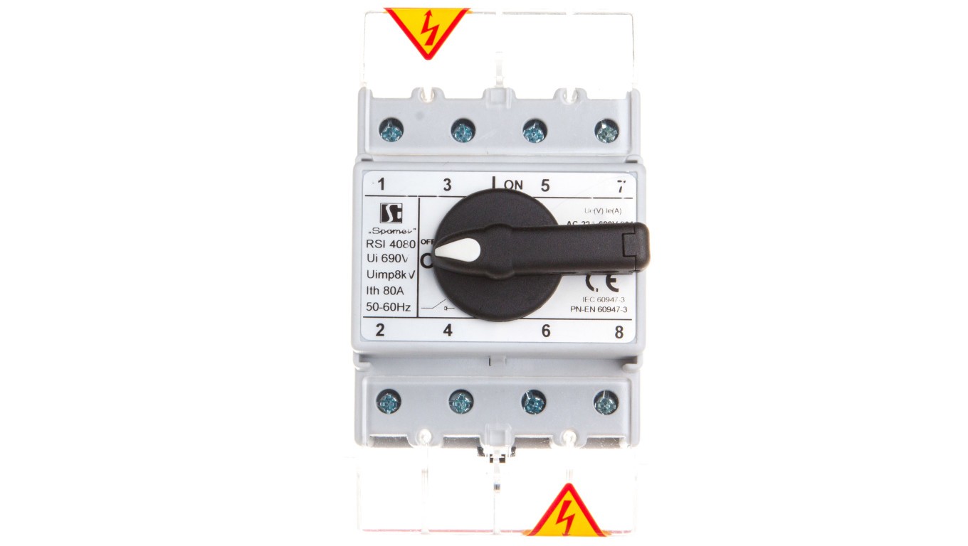 Isolated Disconnect Switch 4P 80A RSI-4080W02 RSI-4080W02
