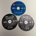 Rock Band Nintendo Wii Lot of 3 Games - Green Day + The Beatles - DISCS ONLY
