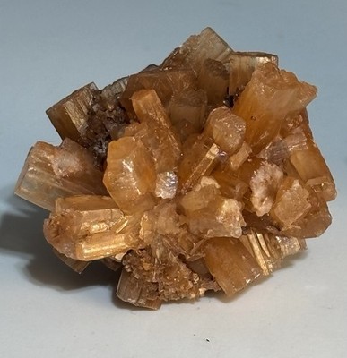 Seltener Aragonit Cluster Kristall Mineral Kupfer getönter Edelstein - alle Extrusionen intakt