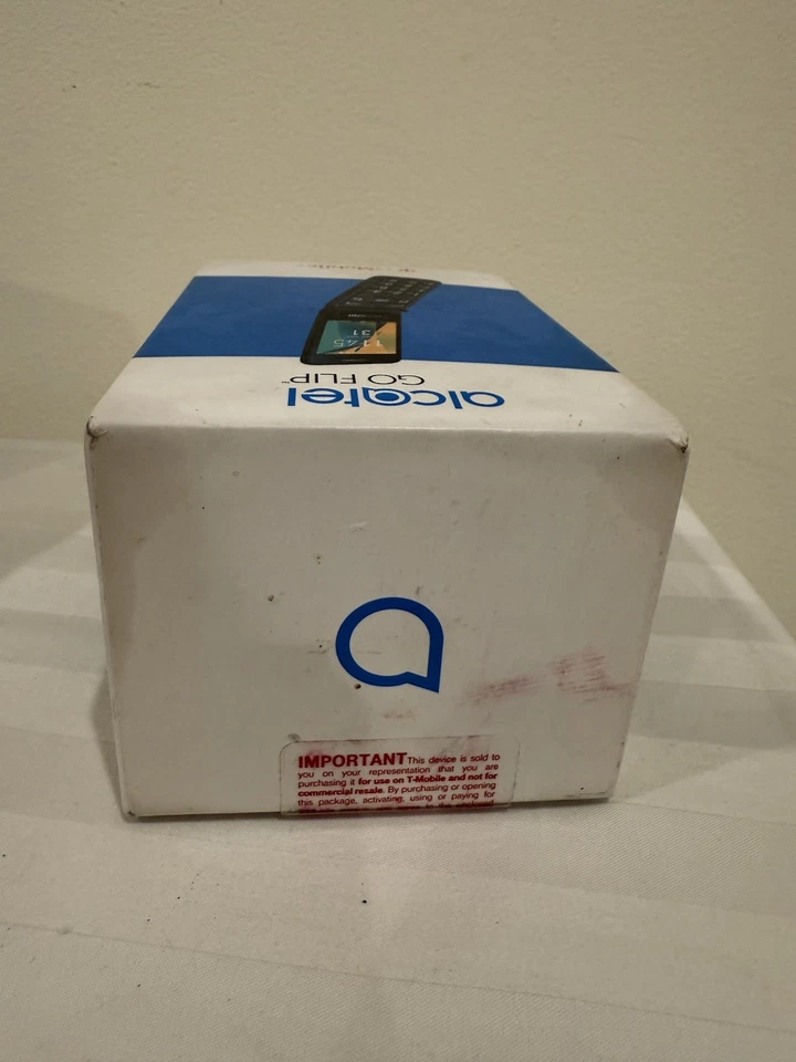 Teléfono Celular Abatible Alcatel Go Flip 4044W Azul (T-Mobile) 4G LTE GSM Teléfono Abatible Foto 4 de 4