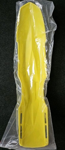 NEW POLISPORT UNIVERSAL YELLOW SUPERMOTO FRONT MUDGUARD - 8562100004 - Picture 2 of 3