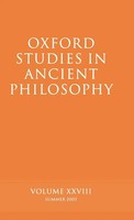 David Sedley | Oxford Studies In Ancient Philosophy, Volume 28 | Buch | Englisch