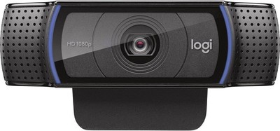 Logitech C920e HD 1080p Mic-Enabled Webcam, for Zoom, Microsoft Teams - Black