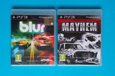 MAYHEM PS3 PAL + BLUR PS3 = PAL ITA = SIGILLATI =COME DA FOTO=VEDERE L'ULTIMA.