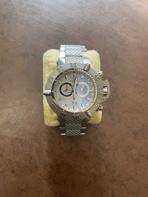 Invicta Subaqua Noma III chronograph Mother Of Pearl Dial Bracelet w/ box Quartz