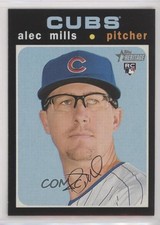 2020 Topps Heritage High Number Short Print Alec Mills #711 sh7