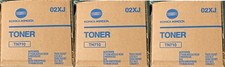 3 Genuine Konica Minolta TN710 Genuine Black Toners BizHub 600 601 750 751