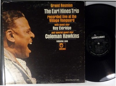 THE EARL HINES TRIO-GRAND REUNION-LIMELIGHT 82020, ROY ELDRIDGE COLEMAN HAWKINS