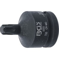 "Bgs Kraft-Bit-Einsatz Antrieb Innenvierkant 20 Mm (3/4\") T-Profil (FüR Torx) T55"