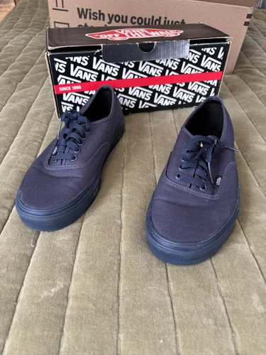 Taglia 8 VANS Off The Wall LPE Blu Navy Nuovo con scatola