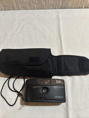 Minolta Memory Maker III Red Eye Reduction  DX Auto 35mm Vintage With Case