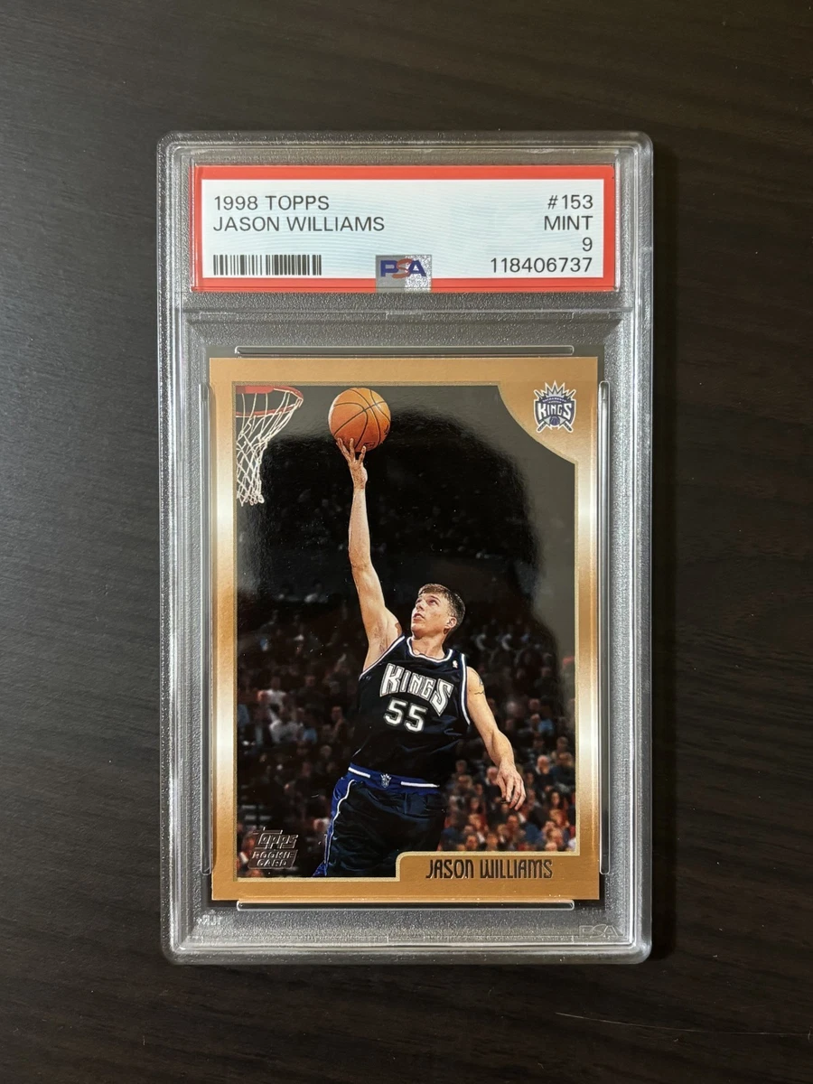 Jason Williams Professional Sports Authenticator (PSA) Basketball