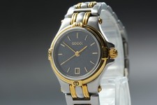 [Quasi come nuovo] Orologio da donna Gucci 9040L quadrante nero data quarzo...