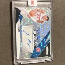 Panini 2024-25 Prizm Jaden Ivey Fast Break Autograph Detroit Pistons NBA CSG
