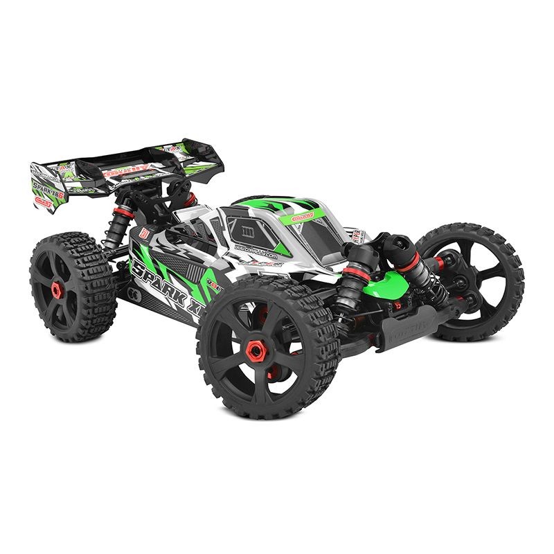 Corally Spark XB6 1/8 Scale 6S Basher Buggy 4WD ROLLER Green COR00485-G