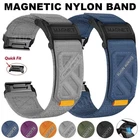 Quick Fit Nylon Band Strap For Garmin Fenix E 8 7 7X 6 6X 5 5X Tactix Enduro 3