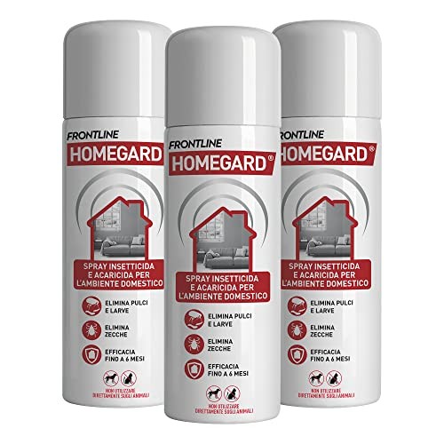 Frontline Homegard Spray 3 Pezzi - Insetticida Ambiente Professionale