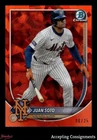 2025 Bowman Chrome Sapphire Orange Refractors #22 Juan Soto 06/25 Mets