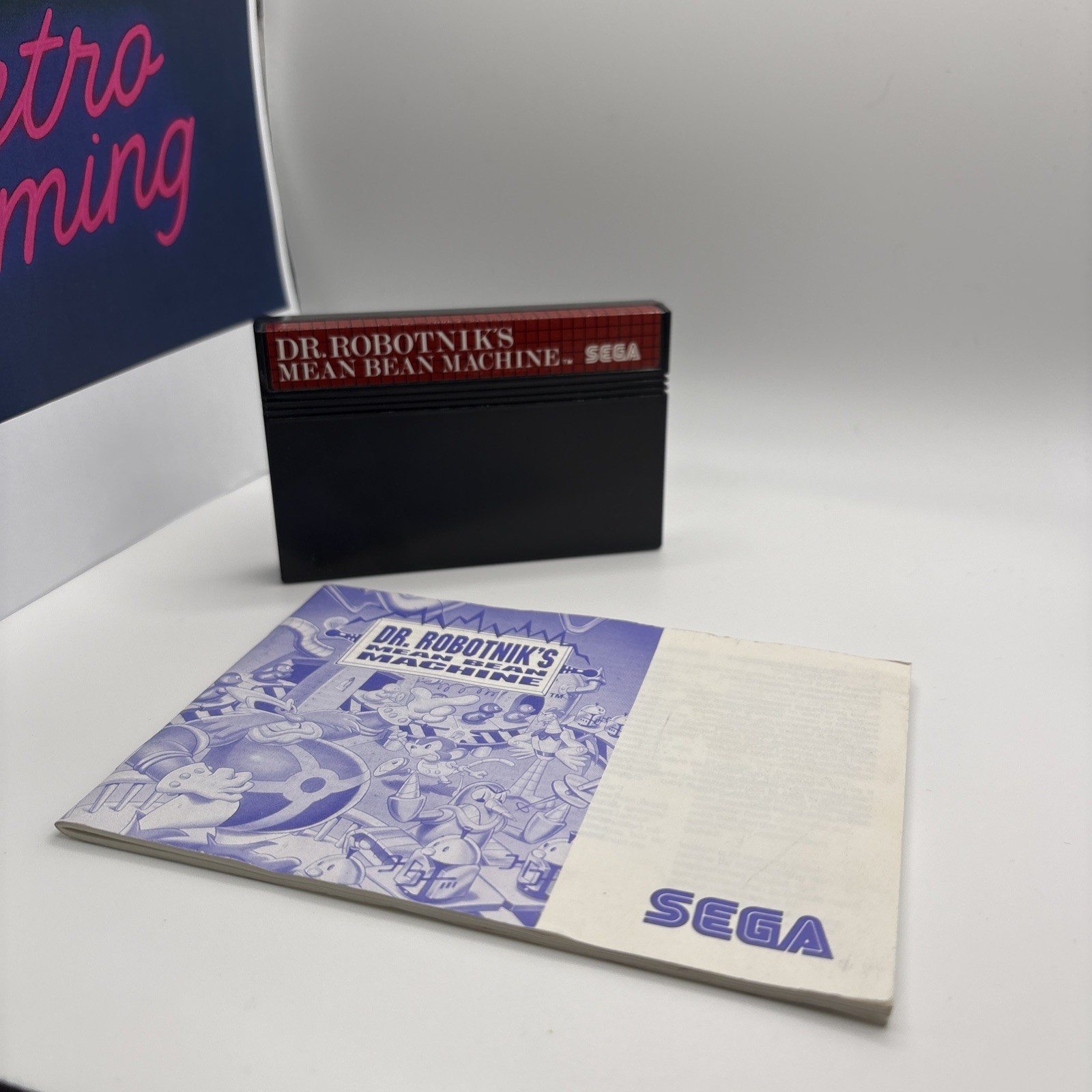 Dr Robotnik’s Mean Bean Machine Sega Master System Cartridge & Anleitung PAL