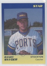 1989 Star Stockton Ports Randall Snyder Randy Snyder #16 0f4
