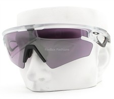 Oakley Sphaera Slash Sunglasses Matte Clear Prizm Road Black OO9499-1036 w/case