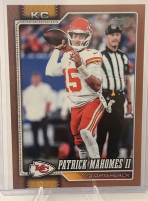 🔥 🏈 2026 Topps Flagship Patrick Mahomes #97 GOLD 1149/2026 💥 