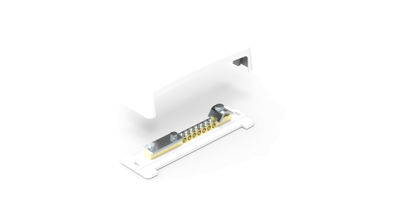 Levelling Rail 7x16mm², 1x50mm² With Cover 99200199