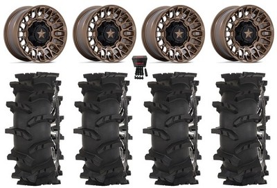 MSA Clubber 15'' Wheels Bronze 32'' Outlaw Max Tires CFMoto ZForce Z10 / Z10-4